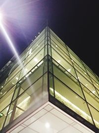 Low angle view of modern office building