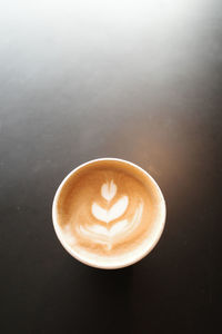 Close-up of coffee on table