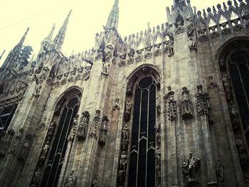 Low angle view of church