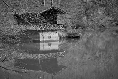 Built structure in water