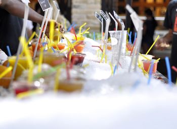 Close-up of cropped hand