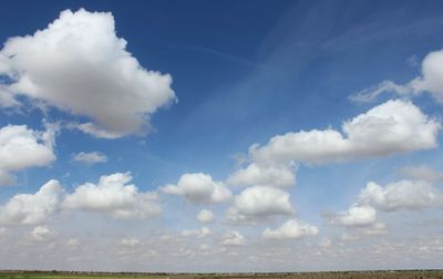 Low angle view of cloudy sky over sea