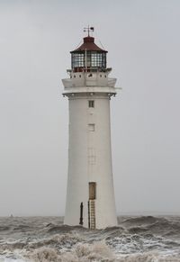 Lighthouse on beach