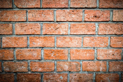 Full frame shot of brick wall