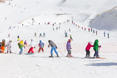 People skiing at porters ski area