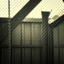 Close-up of chainlink fence