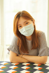 Portrait of a young woman