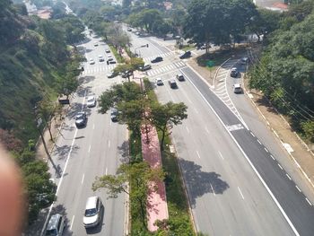 Traffic on road