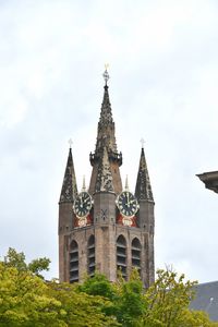 Low angle view of historical building against sky