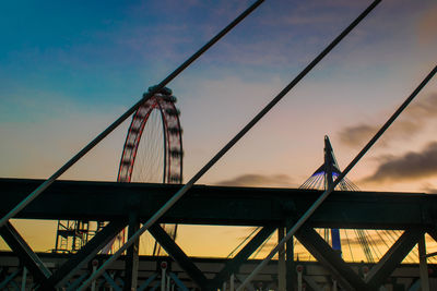 Ferris wheel against sky