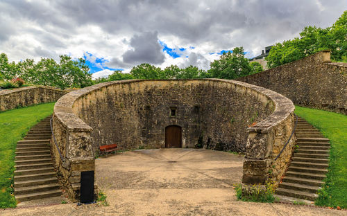 Old ruins against sky