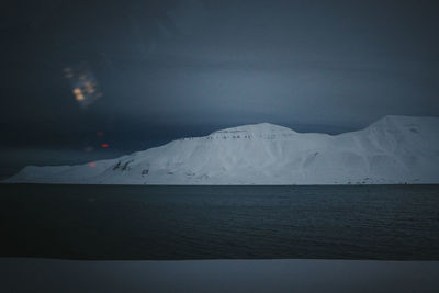 High angle view of mountain