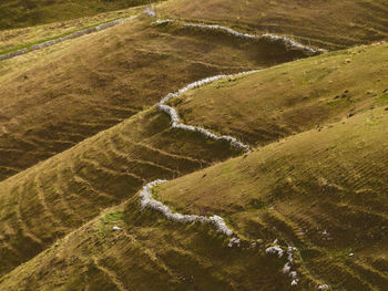 High angle view of landscape