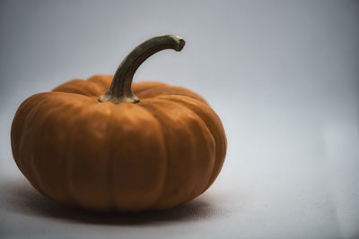 Close-up of pumpkin on table