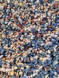 Full frame shot of stones