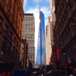 Skyscrapers in city