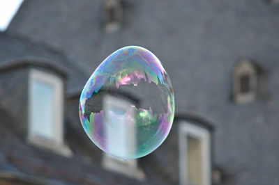 Close-up of bubbles