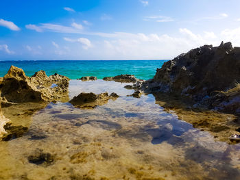 A gorgeous shot of a beautiful beach at east point, jamaica w.i.