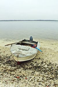 Boats in sea