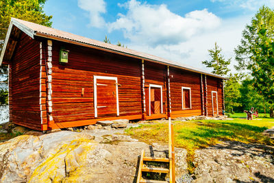 View of built structure against sky