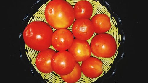 Directly above shot of tomatoes