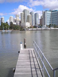 City at waterfront
