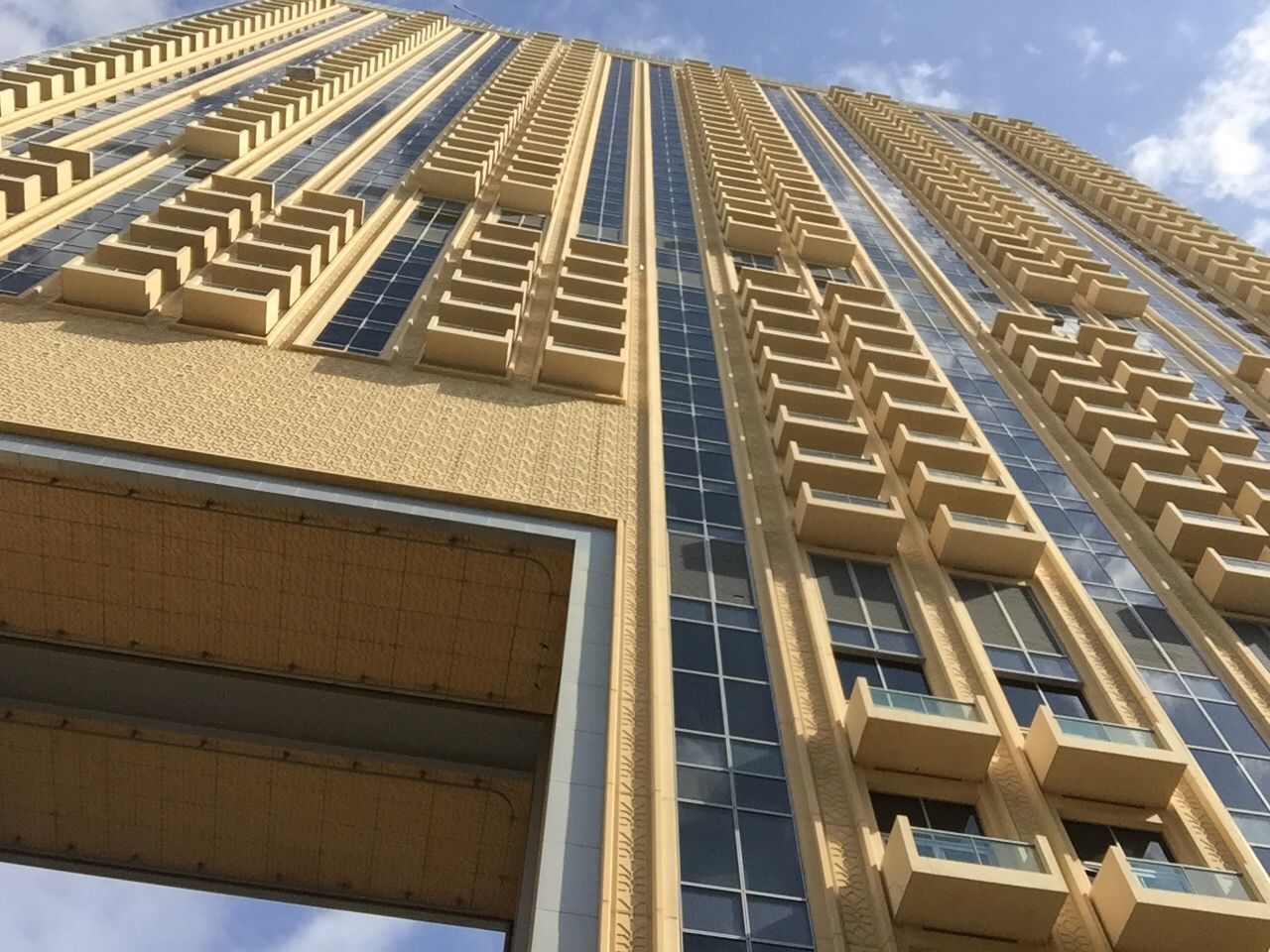 LOW ANGLE VIEW OF CONSTRUCTION SITE