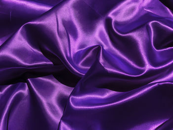 Full frame shot of purple fabric