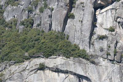 Scenic view of rocky mountains
