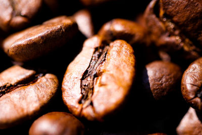 Detail shot of coffee beans