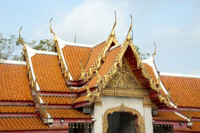 Wat benchamabophit royal temple built with white carrara marble, built for king chulalongkorn 