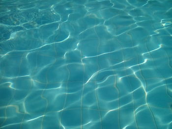 Full frame shot of swimming pool