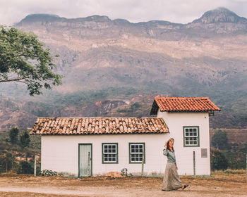 Houses in town