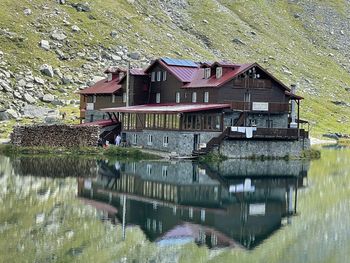 Houses in water