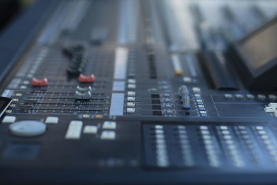 Close-up of computer keyboard