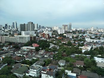 Cityscape against sky