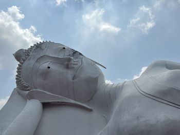  view of statue against sky