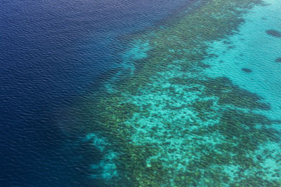 Full frame shot of sea water