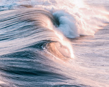 Full frame shot of sea waves