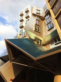 Low angle view of building against sky