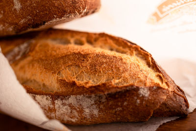 French bread closeup