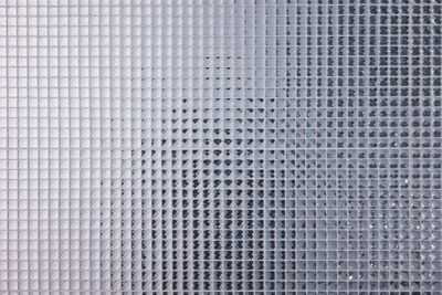 Full frame shot of patterned metal