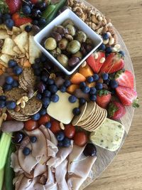 Christmas day messy platter 