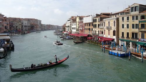 Boats in canal