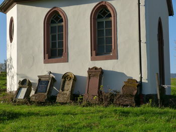 Exterior of old building