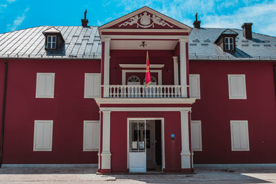 Exterior of building against sky