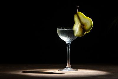 Close-up of drink on table