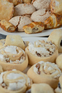 Close-up of cookies