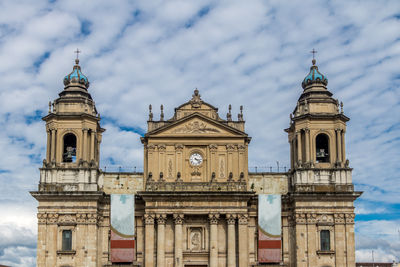 Low angle view of cathedral against sky