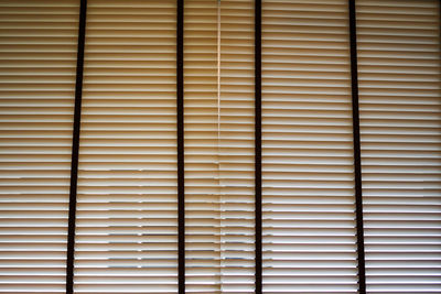 Full frame shot of window blinds